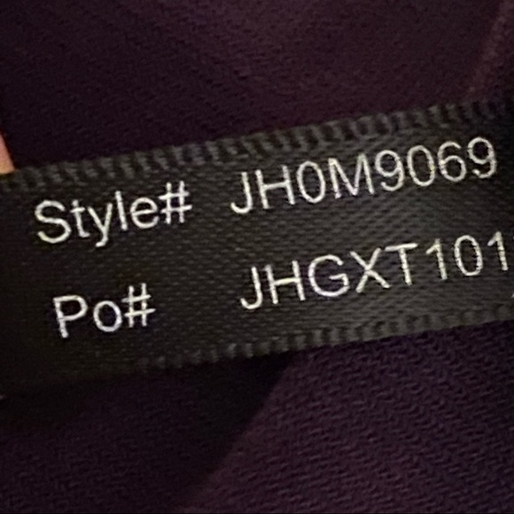 Jessica Howard Plum Purple V-neck Cocktail Dress sz 14 - Picture 7 of 10